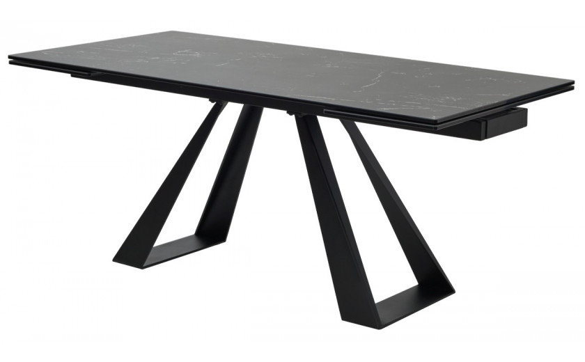 Стол FONDI 180 DF181T цвет KL-116/BLACK